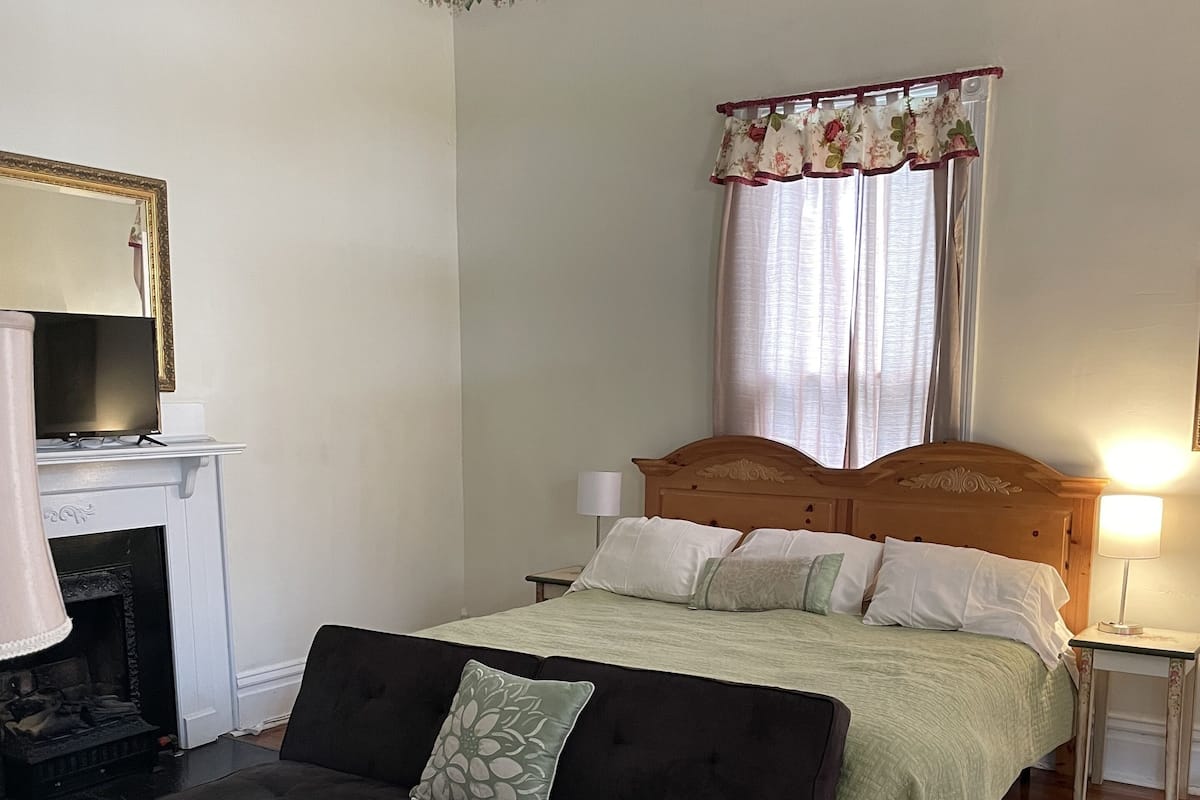 Fireside Room (First Floor) | Individually decorated, individually furnished, blackout drapes