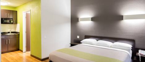 Desk, iron/ironing board, free WiFi, bed sheets