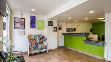 Sala de estar en el lobby