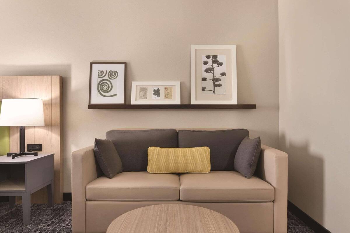 studio suite, 1 king bed, non smoking | down duvets, desk, laptop workspace, blackout curtains