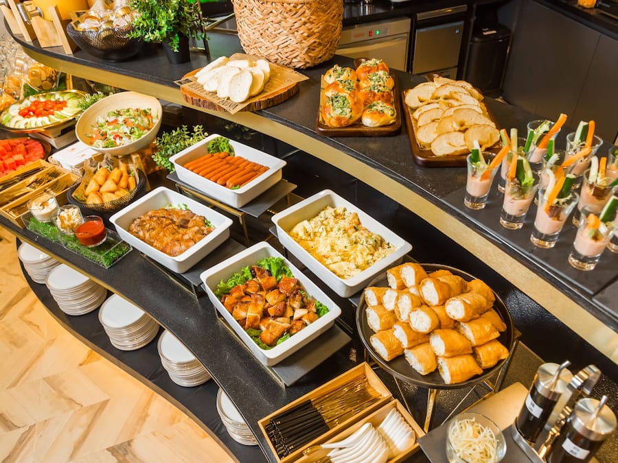 Breakfast buffet