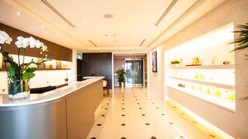Body treatments, aromatherapy, facials