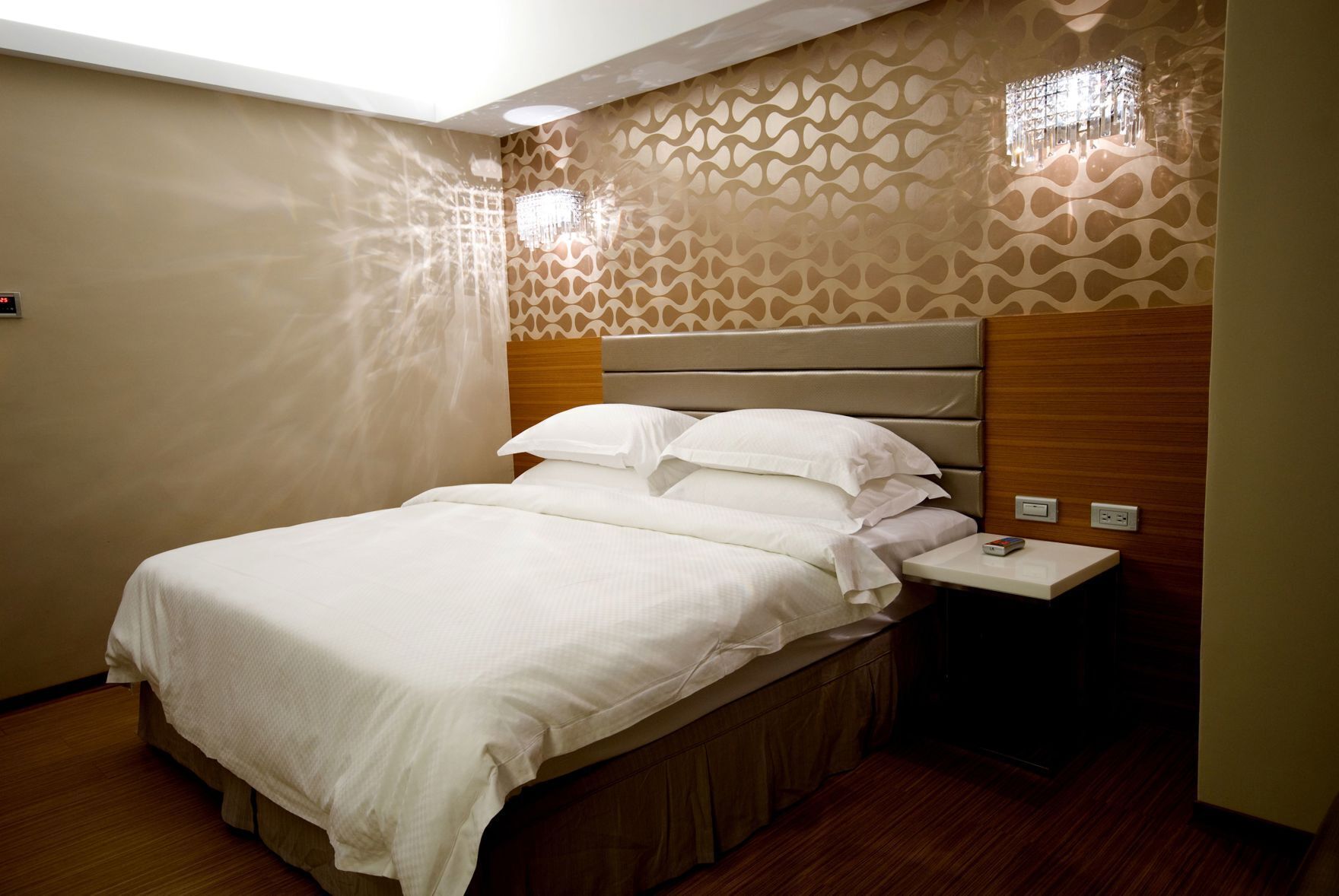 Down comforters, minibar, desk, blackout drapes