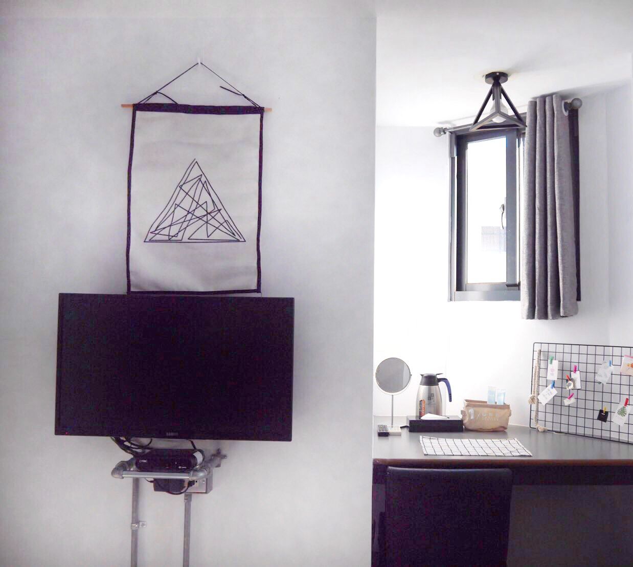 standard double room | individually decorated, individually furnished, desk, blackout curtains