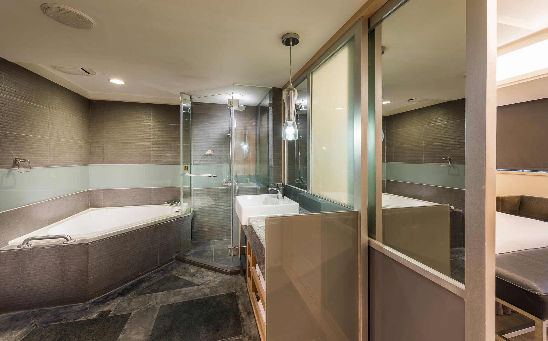 free toiletries, hair dryer, bathrobes, slippers