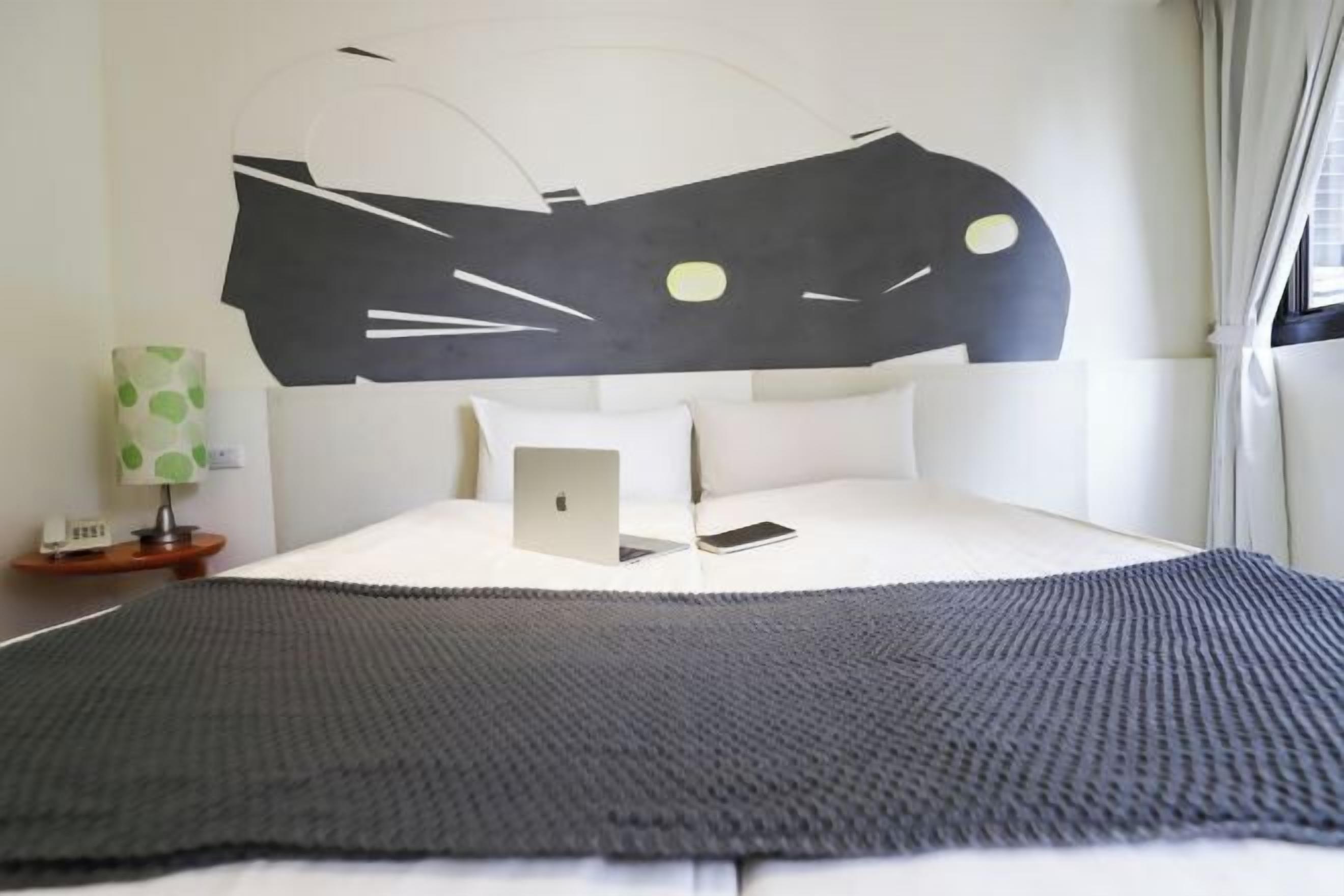 1 間臥室、高級寢具、書桌、隔音