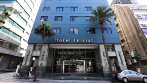 Voorkant van accommodatie