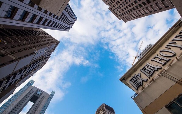 Façade de l’hébergement 