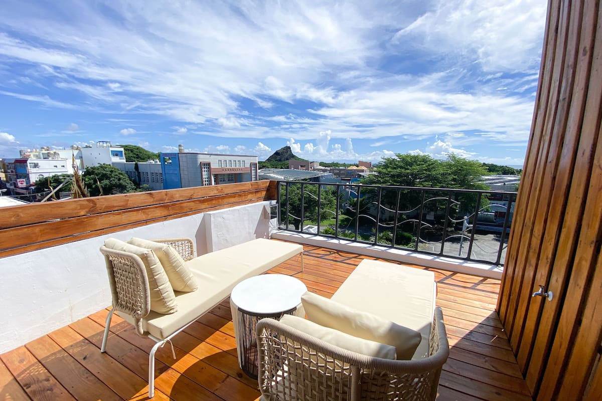 Double Room City and Sea View with Balcony | Balcony