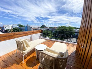 城市海景陽臺雙人房 | 陽台