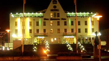 Front of property - evening/night