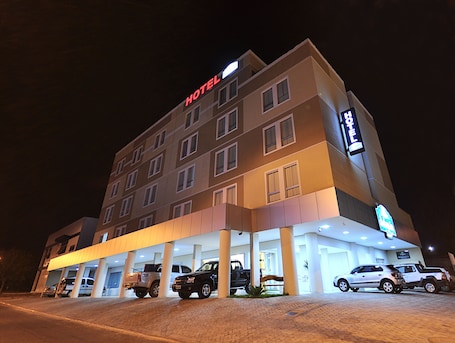 Front of property - evening/night