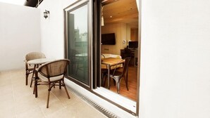 Standard Double Room, Balcony (Kitchenette in room) | View from room - Film 37.2 Hotel (Seoul)