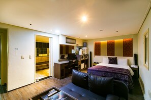 Deluxe-Doppelzimmer | Schreibtisch, kostenloses WLAN