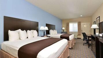 Bureau, fer et planche à repasser, lits bébé (gratuits), Wi-Fi gratuit