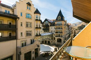 Studio, 1 queensize-seng med sovesofa | Terrasse/patio