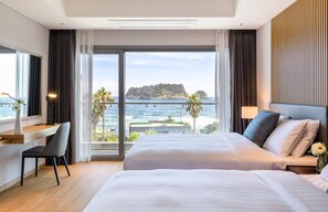 Premier Twin Room, Annex Building (Ocean View or Pool Access) | View from room - The Grand Sumorum (Seogwipo)