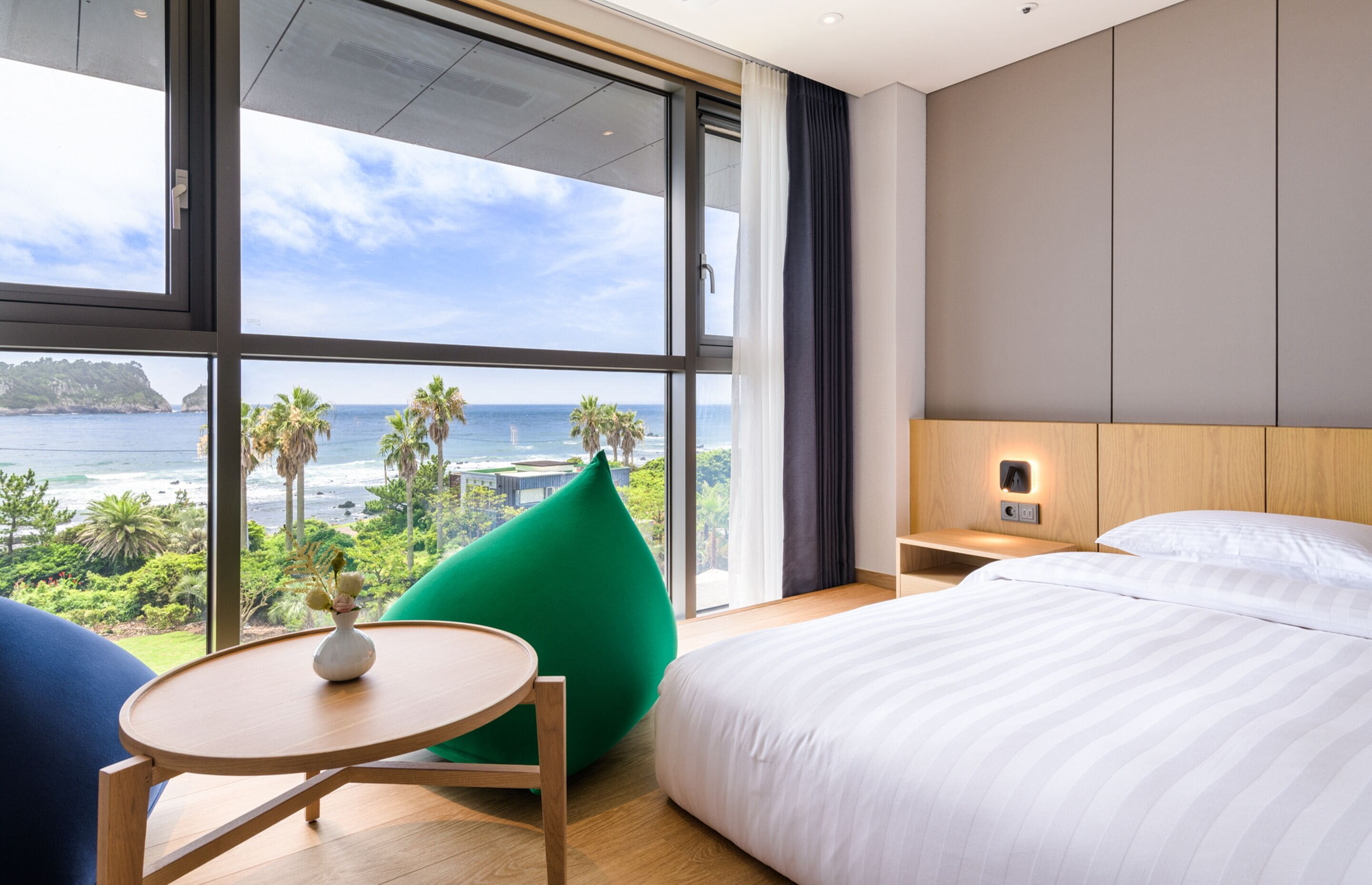 deluxe double room, sea view, annex building (annex) | view from room