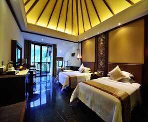 1 bedroom, premium bedding, minibar, in-room safe - Harmona Resort & Spa Zhangjiajie (Zhangjiajie)