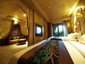 디럭스 쿼드룸, 발코니 | 객실에서 보이는 전망