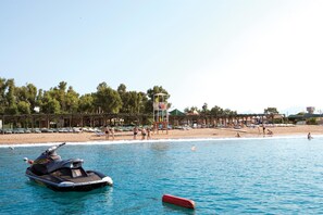 Private beach, free beach shuttle, free beach cabanas, sun loungers - Marvida Family Eco - Ultra All Inclusive & Kids Concept (Manavgat)