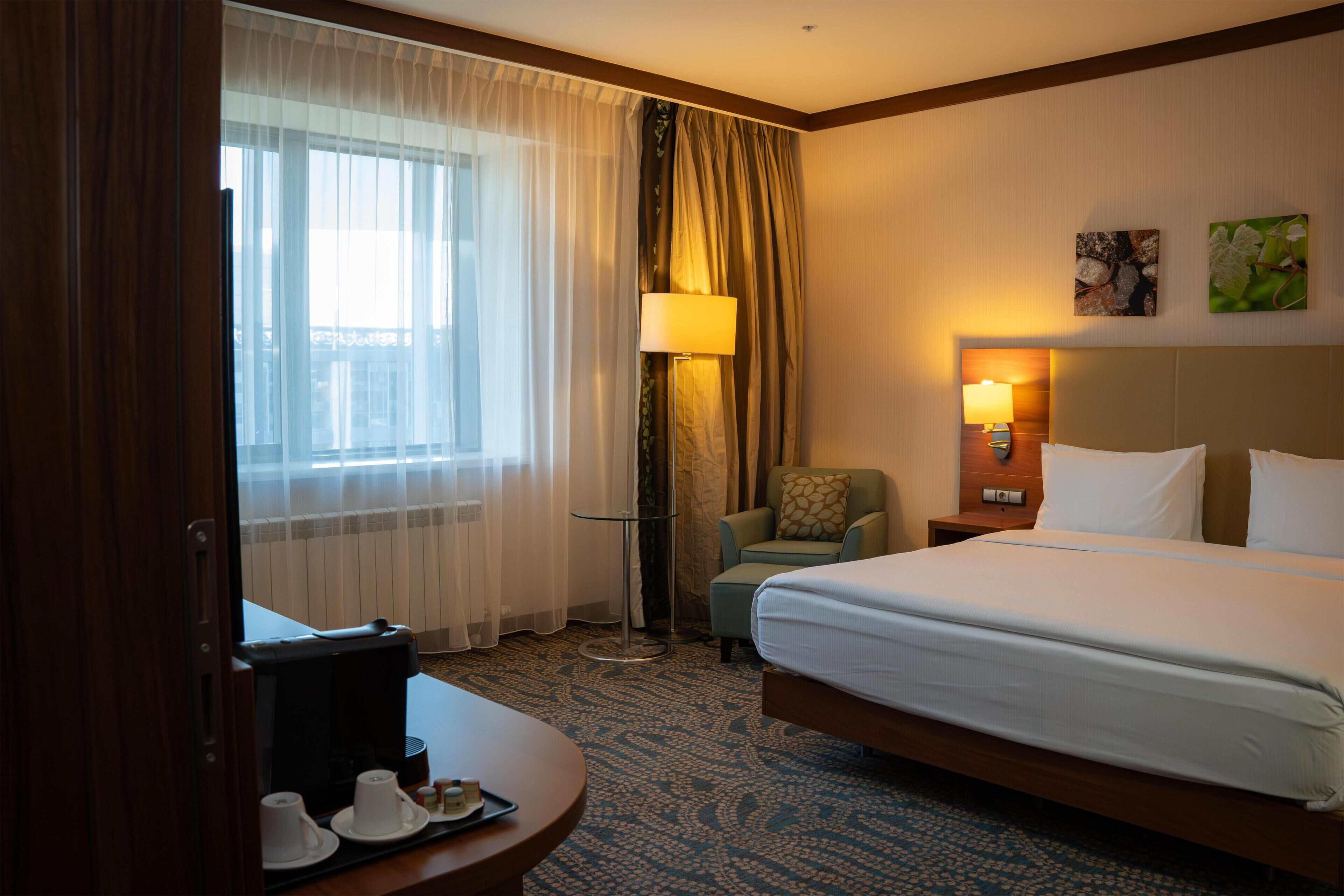 Literie de qualité supérieure, coffres-forts dans les chambres