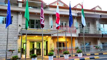 Entrada de la propiedad