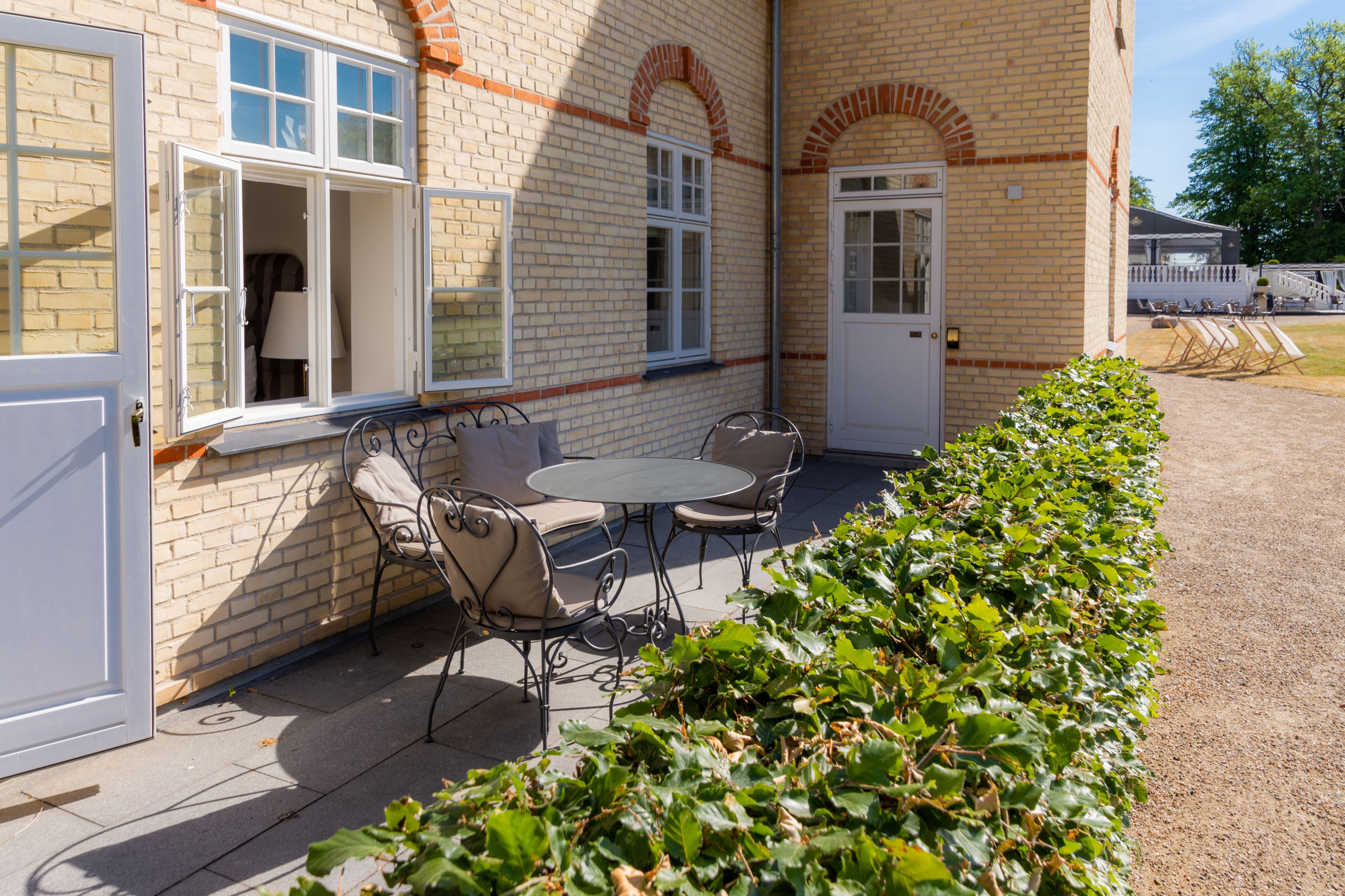 superior double room, 1 king bed, terrace, annex building | terrace/patio