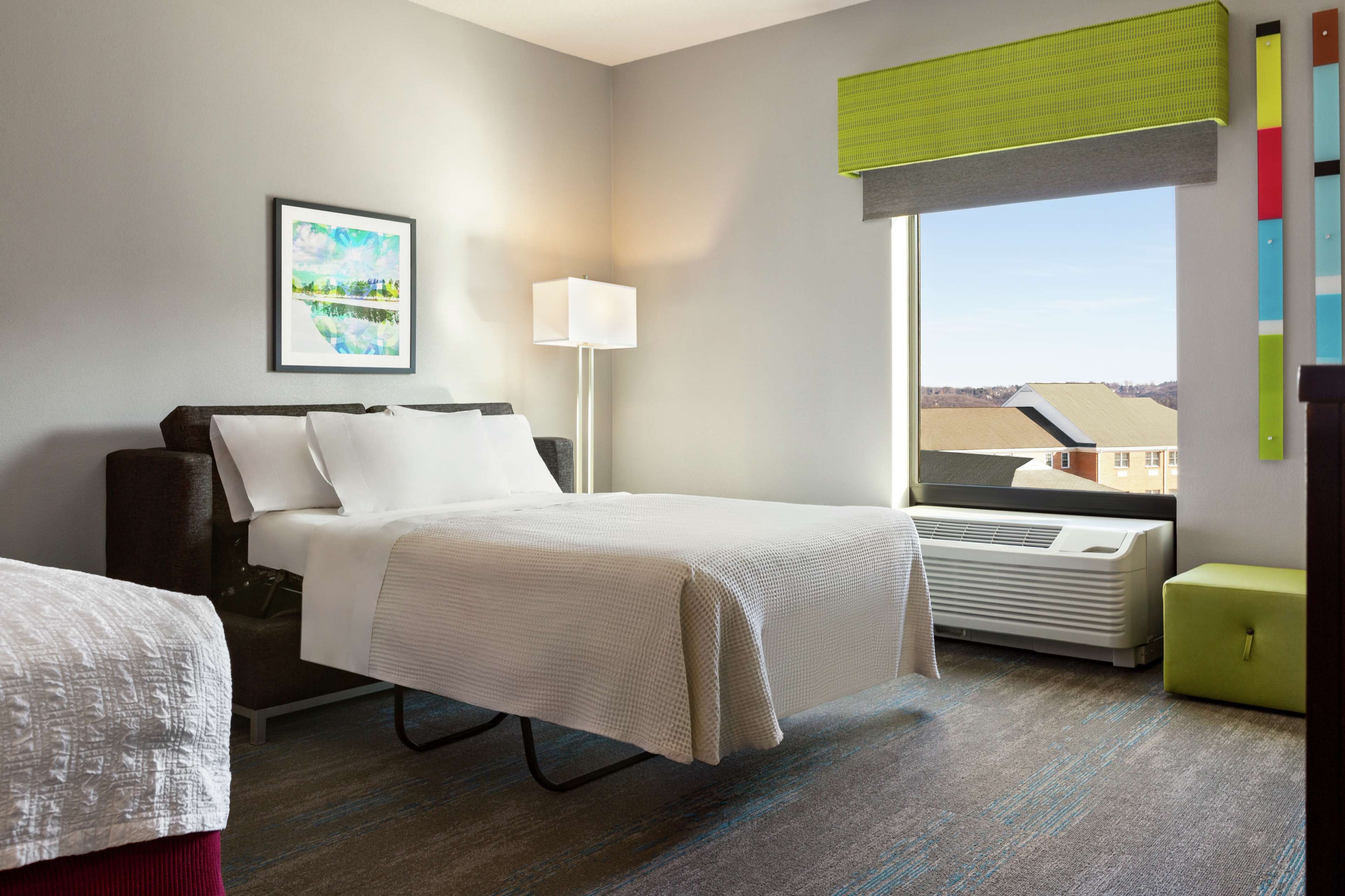 king with sofabed | living area | 37-inch flat-screen tv with cable channels, tv