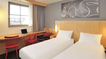 Standard Double Room | Premium bedding, desk, soundproofing, iron/ironing board