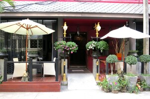 Entrada de la propiedad