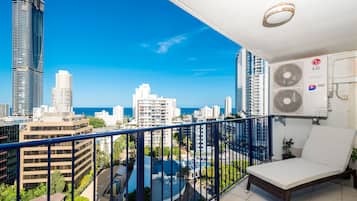Premium Apartment, 3 Bedrooms, Ocean View | Terrace/patio