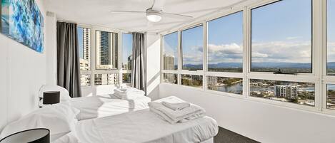 Superior Apartment, 3 Bedrooms, Accessible, Ocean View | Premium bedding, iron/ironing board, free WiFi, bed sheets