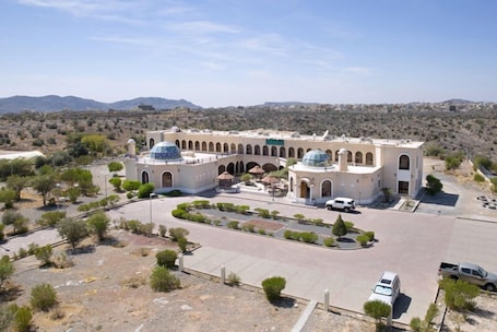 Aerial view. Jabal Akhdar Hotel