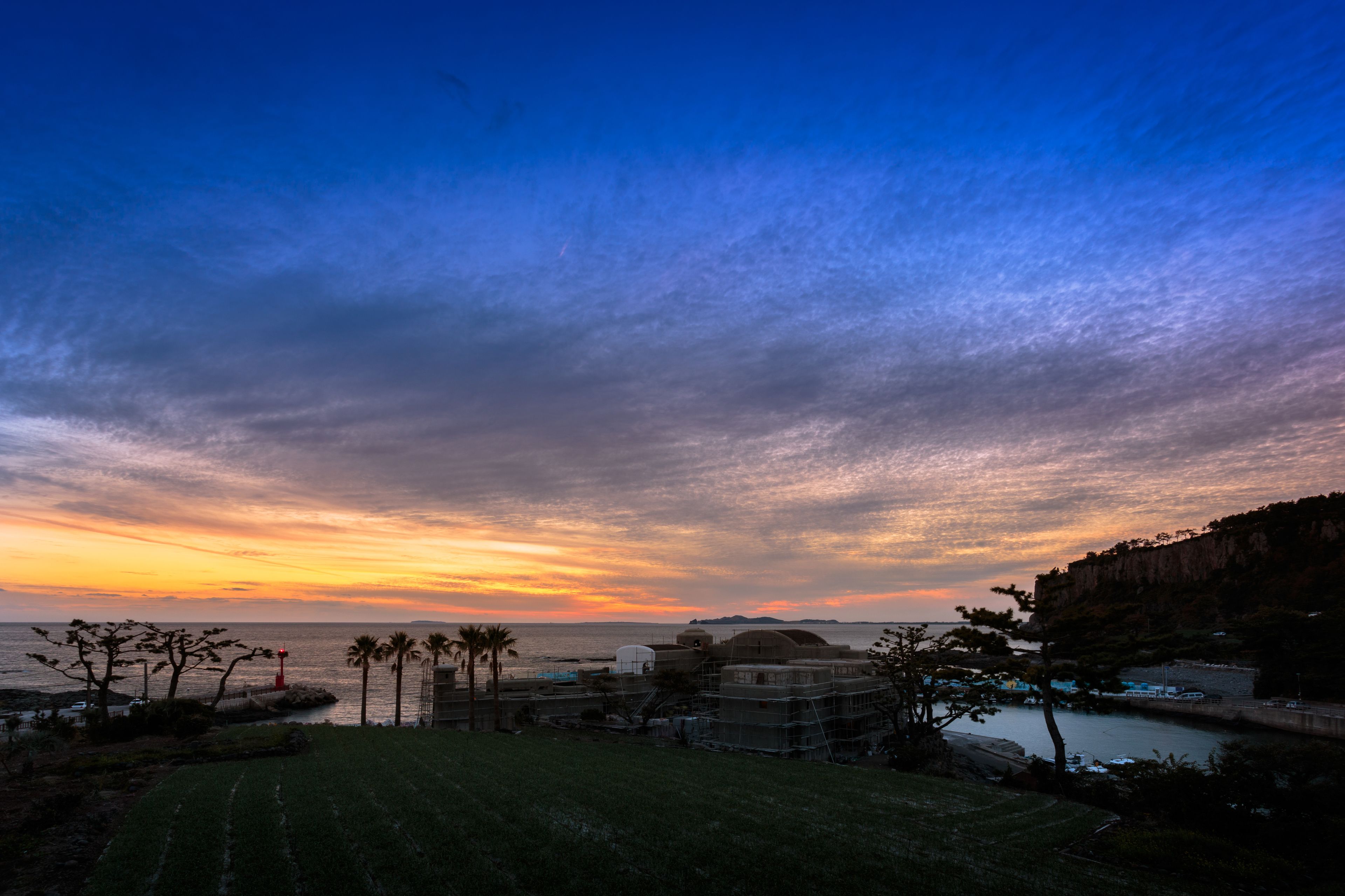 front of property – evening/night