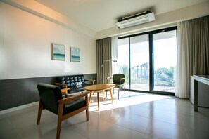 Habitación familiar | Ropa de cama de alta calidad y edredón 