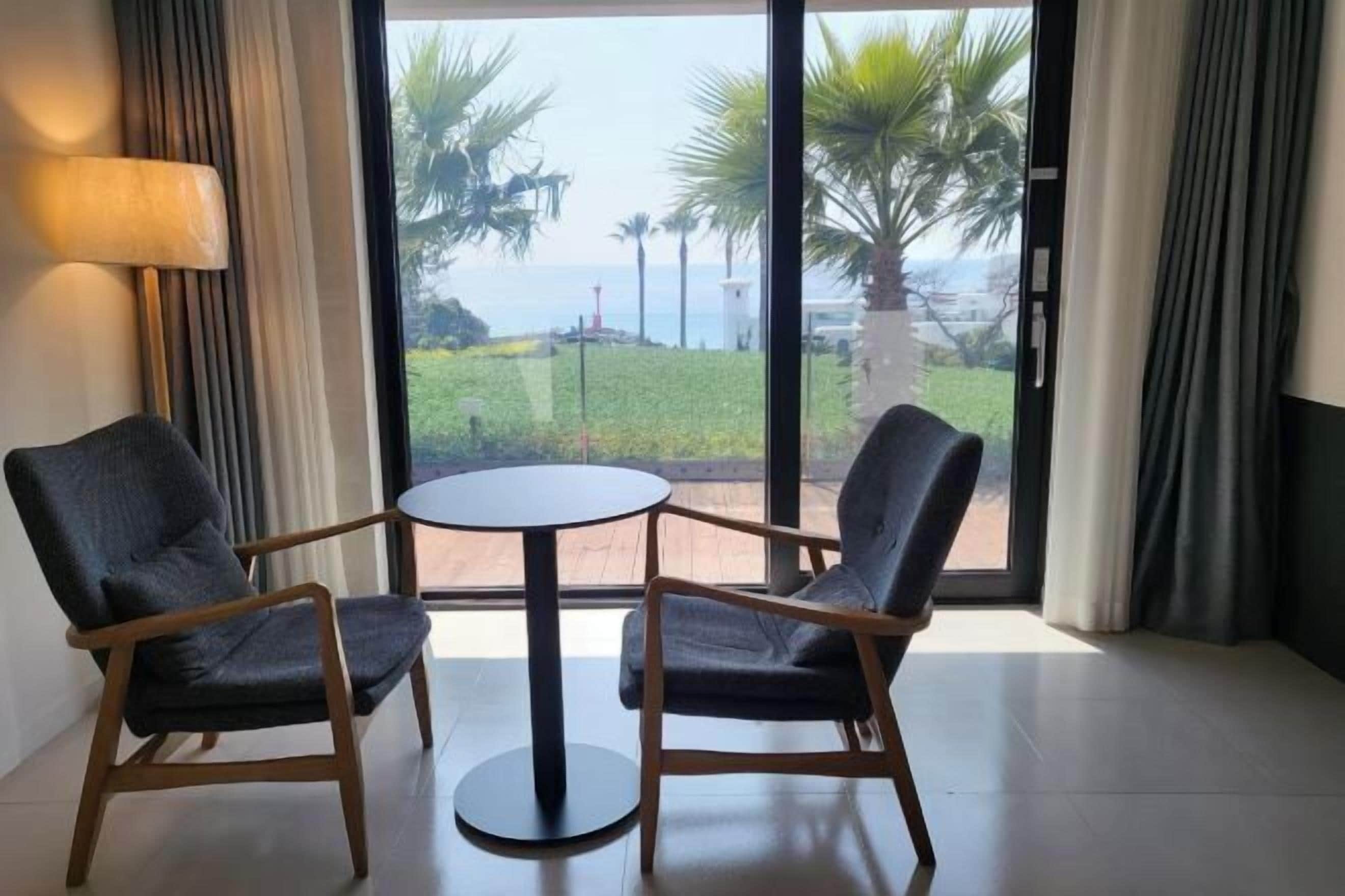 Premium bedding, down duvets, in-room safe, desk