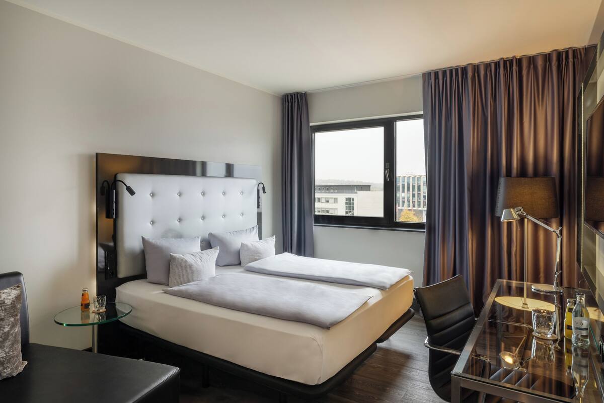 free minibar, in-room safe, desk, soundproofing