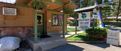 Fassade der Unterkunft