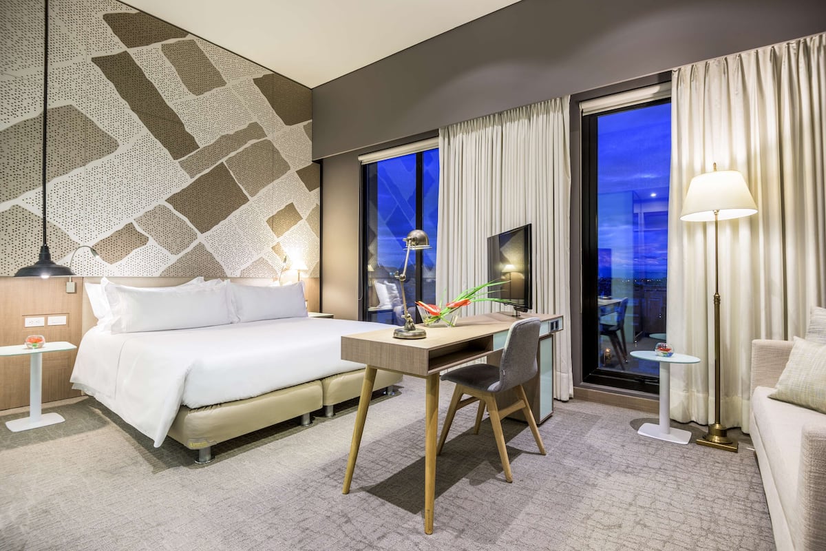 1 Schlafzimmer, Minibar, Zimmersafe, Schreibtisch