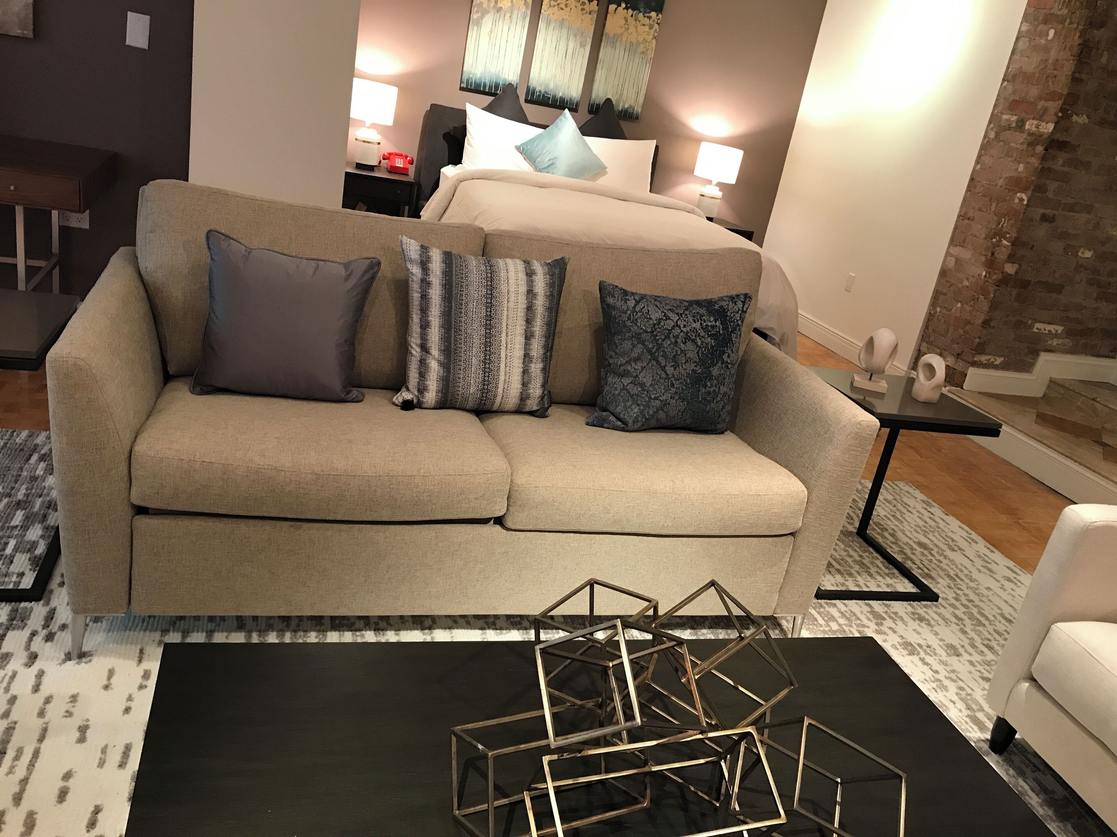 deluxe studio suite | 1 bedroom, in-room safe, desk, laptop workspace