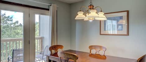 Spiseområde på rommet