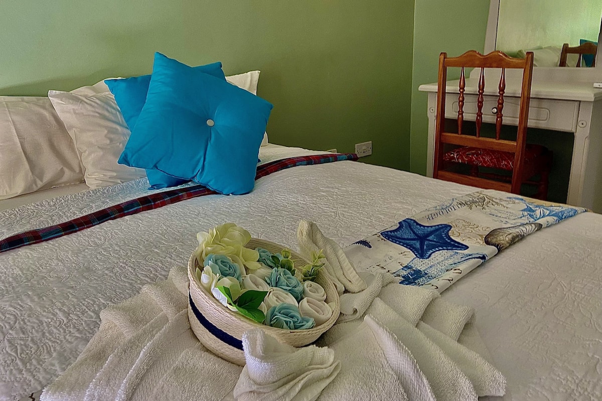 Doppia Standard | 2 camere, biancheria da letto di alta qualità, copriletto in piuma