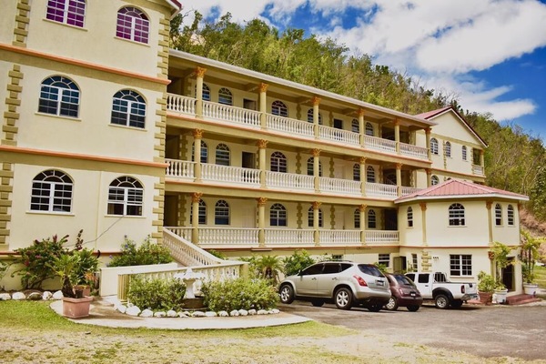 Fassade der Unterkunft