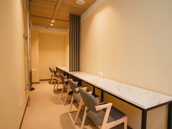 Sitteområde i lobbyen