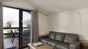 Deluxe-Zelt (Safari Tent - Sleeps 2) | Wohnzimmer