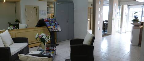 Lobby sitting area