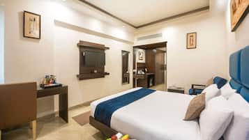 Superior tweepersoonskamer | Lakens van Egyptisch katoen, luxe beddengoed