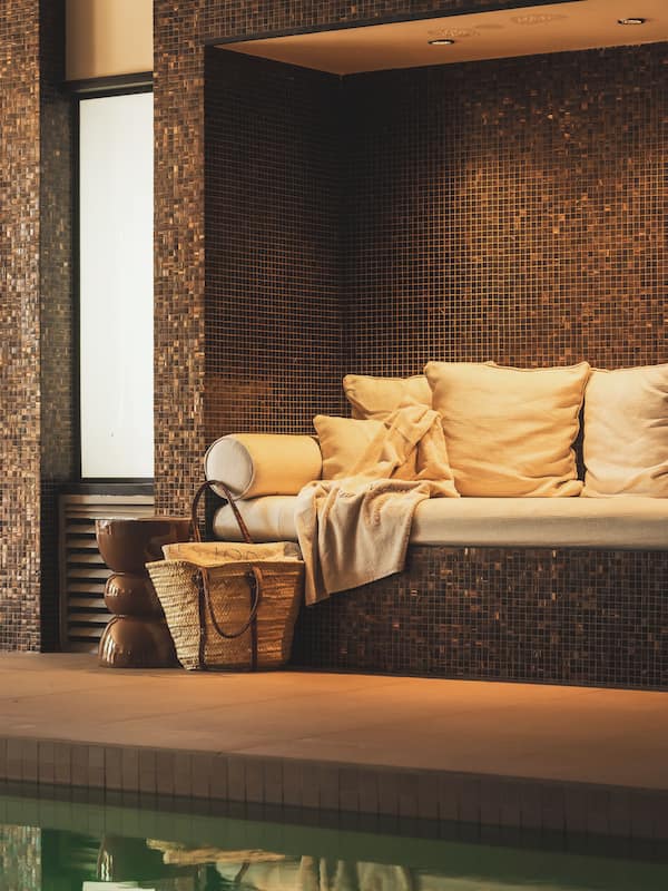 Sale per trattamenti di coppia, sauna, bagno turco, bagno turco/hammam
