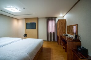 Twin kamer | Donsdekens, gratis wifi